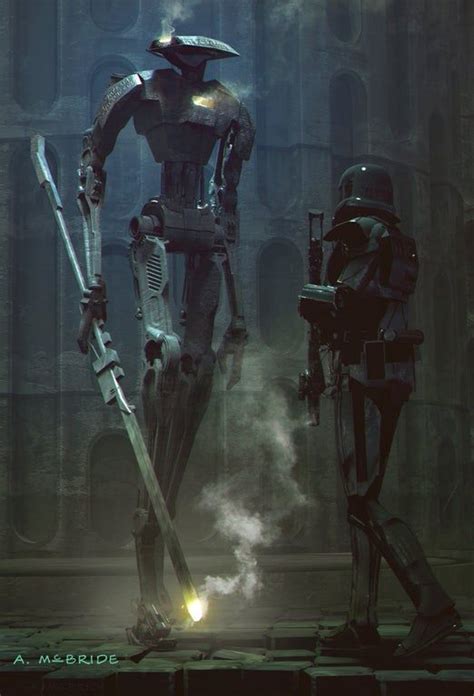 ancient corvax droid  aaron mcbride imaginaryjedi sith empire galactic empire star wars