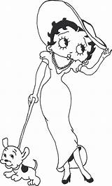 Coloring Boop Betty Pages Bop Books Printable Disney Book Kidz sketch template