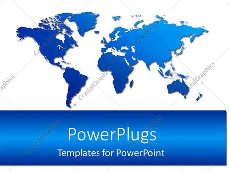 powerpoint template  map