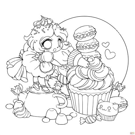 chibi anime kawaii coloring pages chibi anime coloring pages