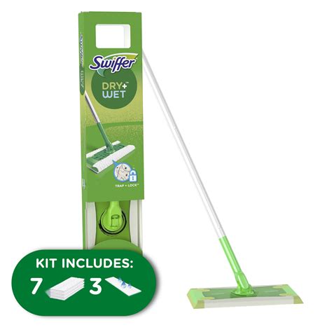 swiffer sweeper    dry  wet multi surface floor cleaner sweeping  mopping starter