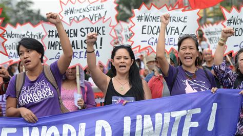 Women Strike For Equality On International Women S Day International