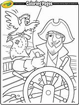 Coloring Pages Pirate Pirates Crayola Colouring Sheets Kids Ship Helm Print Ships Worksheets Book Preschool Homework Printables Sketch Getdrawings Pig sketch template