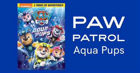 paw patrol aqua pups dvd mama likes