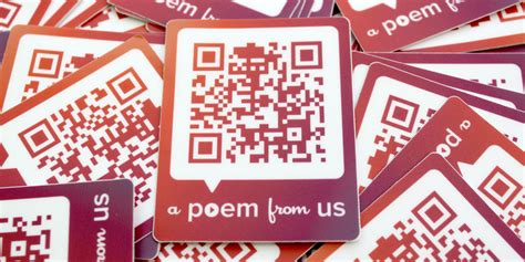 awesome foundation poetry qr codes