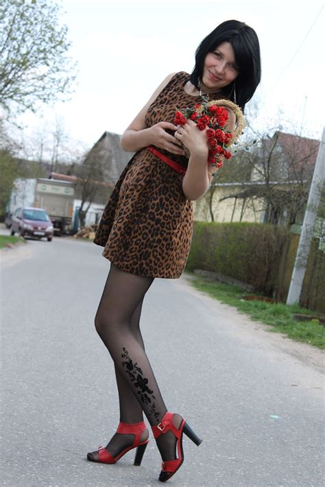 Fashion Tights Skirt Dress Heels Patterned Pantyhose Tights