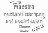 Maestra Saluto Scritta Anno Tuttodisegni Scolastico Ultimo sketch template