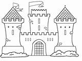 Castelli Disegni Castello Colorare Bambini Magique Additions Archivioclerici Gabarit Du Adulti Authentique Medievale Château Châteaux sketch template