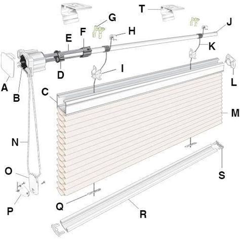 diagram shows   install  overhead blind