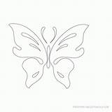 Butterfly Printable Outline Template Star Large Stencils Templates Coloring Clipart Popular Library Coloringhome Swallowtail sketch template
