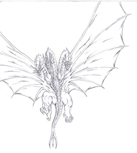 King Ghidorah Coloring Pages Free Coloring Pages 4752 The Best Porn