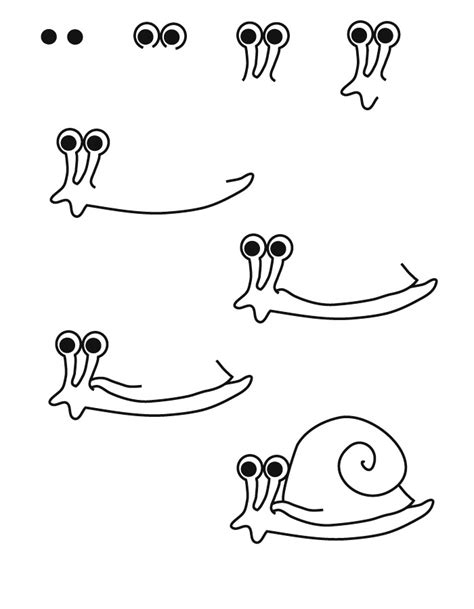 drawing snail