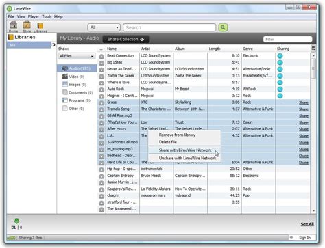 Limewire Adds Private File Sharing Wired