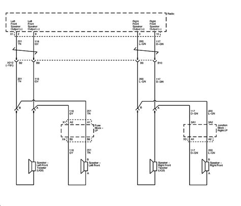 chevy silverado speaker wiring diagram  faceitsaloncom