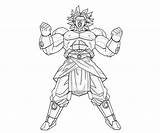 Broly Coloring Pages Face Printable Ssj4 Getdrawings Getcolorings Another sketch template