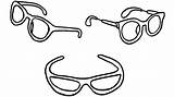 Spectacles Getdrawings Drawing Draw sketch template