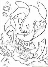 Coloring Pages Shark Tale Popular sketch template