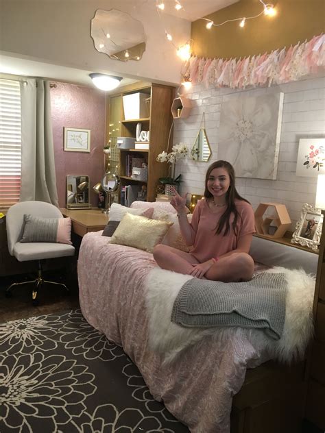 Texas Tech Dorm Makeover College Dorm Room Decor Girls Dorm Room