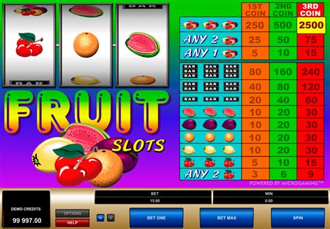 play fruit slots  slot microgaming casino slots