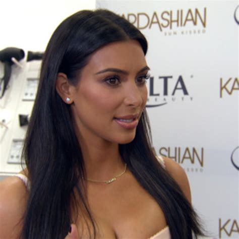 kim kardashian west unveils sunless tanning product e online