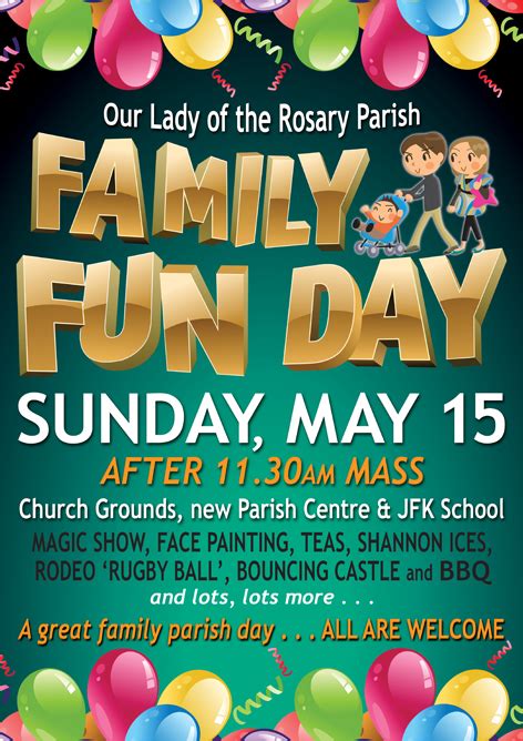 family fun day  lady   rosary parish ennis road limerick