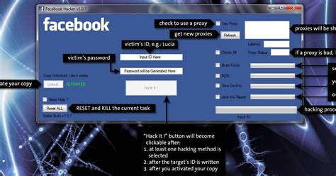 facebook hacking software