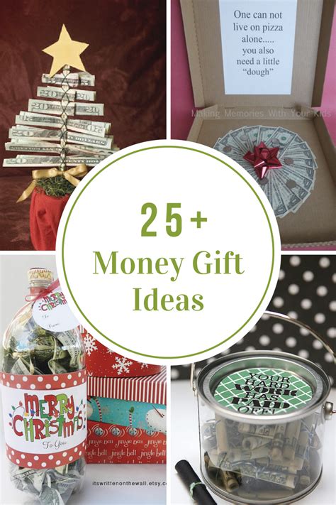 creative ways  give money   gift  idea room