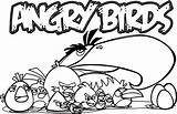 Coloring Angry Birds Group Wecoloringpage sketch template