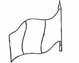 Coloring Pages Flag Peru sketch template