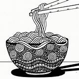 Noodles Designs Noodle Twisty sketch template