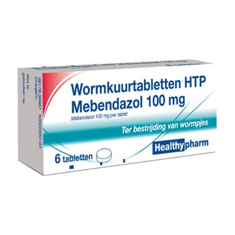 healthypharm mebendazolwormkuur tab voordelig  kopen drogistnl