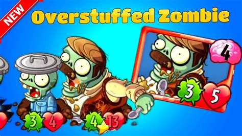 Plants Vs Zombies Heroes New Overstuffed Zombie Card