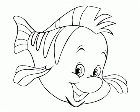 cute fish coloring pages coloring home