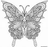 Printemps Papillon sketch template
