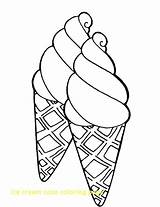 Cone Coloring Getdrawings sketch template