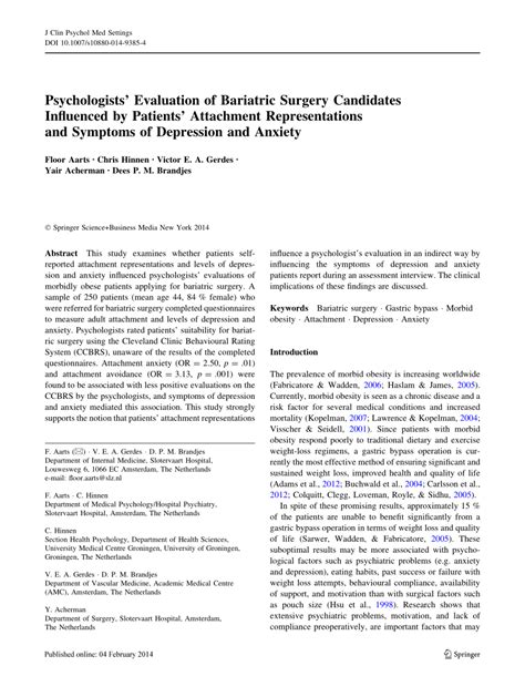 bariatric surgery psychological evaluation template tutoreorg