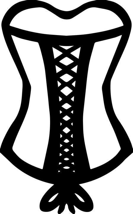 laced corset fashion · free vector graphic on pixabay