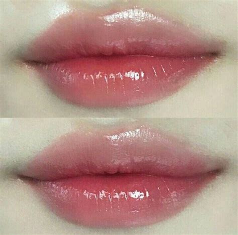 honeyhobak on ig pink lips plump soft lips glossy asian korean