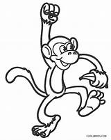 Monkey Coloring Pages Drawing Color Flying Books Funny Monkeys Printable Kids Print Library Cool2bkids Clipartmag Paintingvalley Getcolorings Getdrawings sketch template