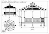 Gazebo Drawing Plans Construction 2d Rotunda Drawings Outdoor Details Unique Building Classic Designs Paintingvalley V1 3d Ezebuilt Garden sketch template