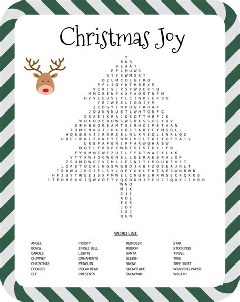 fun christmas word search printables coloring sheets merry  town