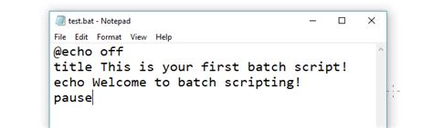 how to write a simple batch bat file dr kotb™