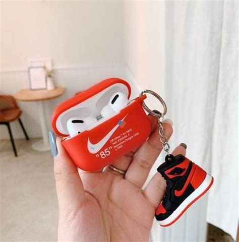 nike airpod pro silicon cover  jordan shoes keychain etsy