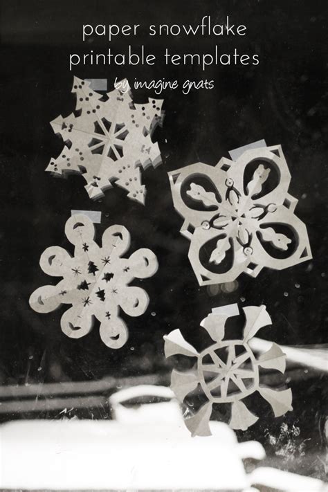paper snowflake printable templates pictures   images