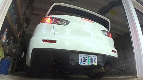 Evo X Tomei Exhaust And Launch Control Youtube