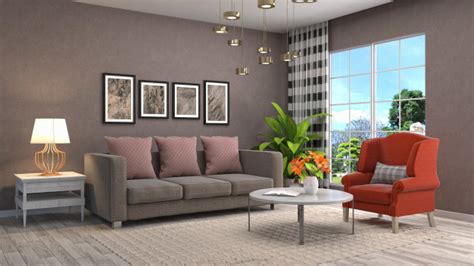 premium photo interior living room