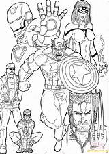 Pages Superhero Team Avengers Coloring Printable Color Heroes Online Coloringpagesonly Print Marvel Colouring Sheets Superheroes Adults Mightiest Kids Cartoon sketch template