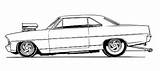 Nova Car Drawings Chevy Muscle Cool Drawing Coloring Pages Cars Clip Clipart Ll sketch template