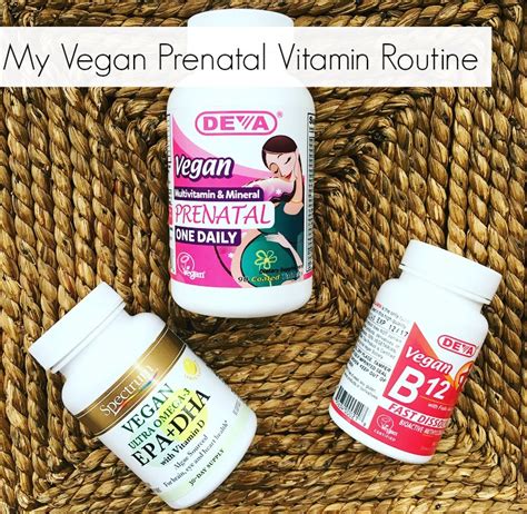 vegan prenatal vitamin routine  friendly fig