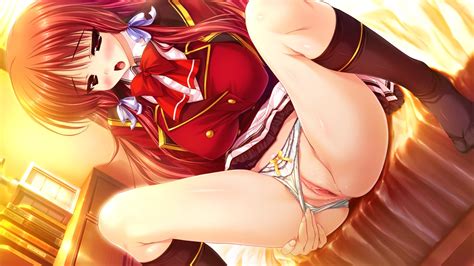 185017 clochette game cg panties panty pull prism recollection pussy red eyes red hair renjou